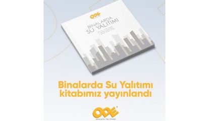 Dördüncü akademik referans kitabımız Binalarda Su  Yalıtımı’nı tanıttık