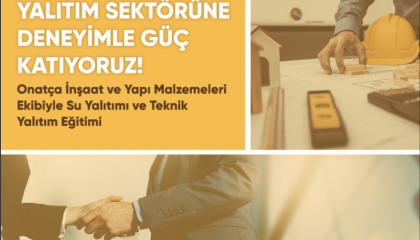 YALITIM SEKTÖRÜNE DENEYİMLE GÜÇ KATIYORUZ!