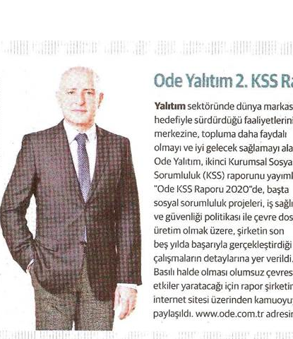  ODE Yalıtım 2. KSS Raporu'nu yayımladı. 